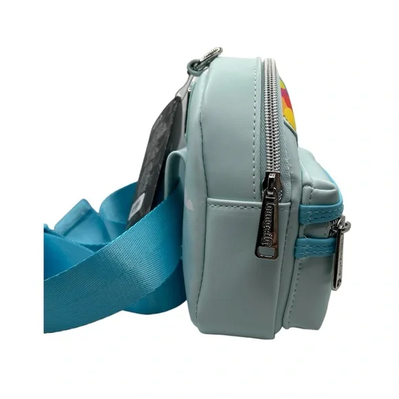 NWT Loungefly Disney Pixar Up Carl's House & Balloons Wristlet Fanny Pack Bag - Picture 7 of 12